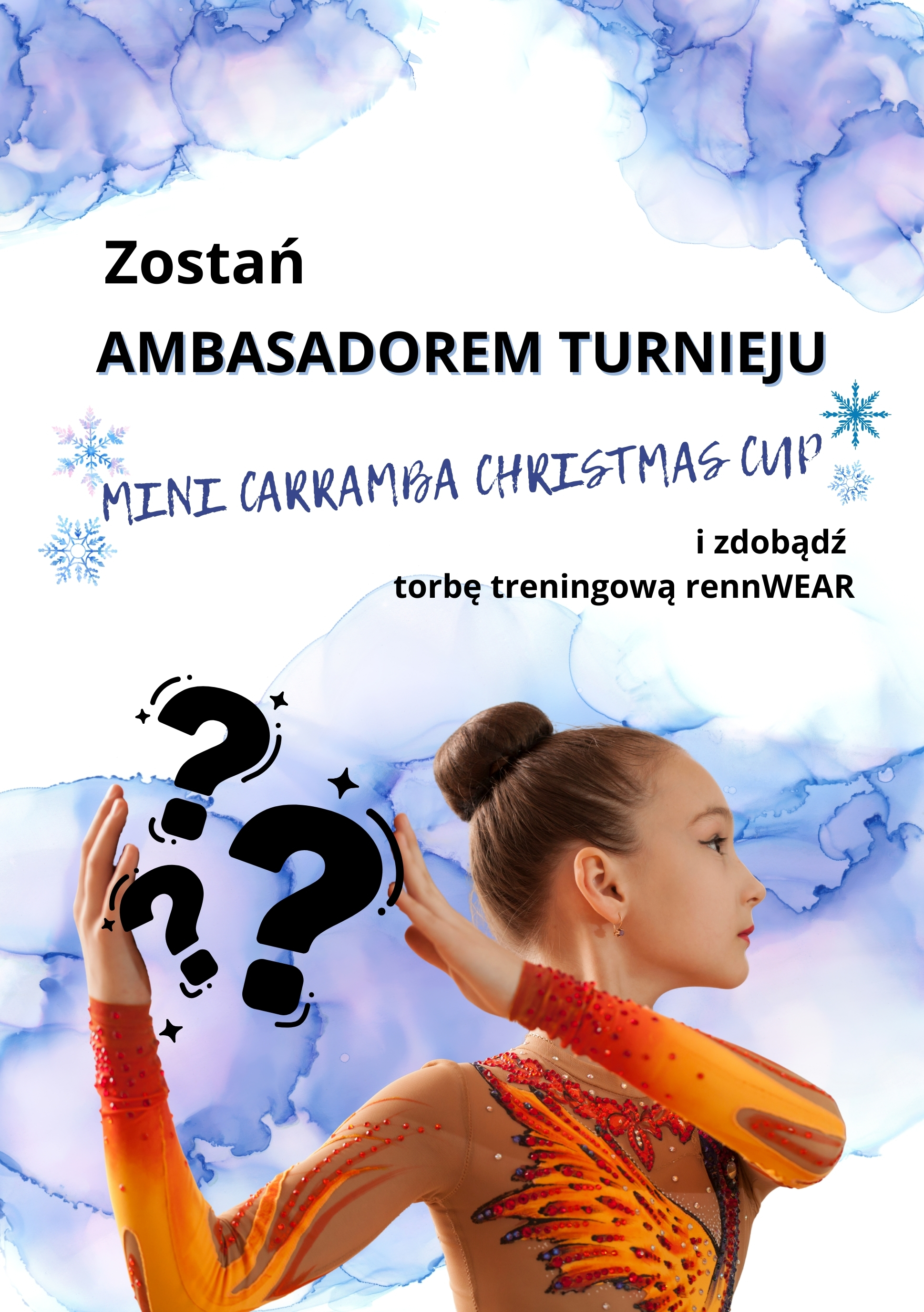 Zostań AMBASAROREM TURNIEJU - MINI CARRAMBA CHRISTMAS CUP 2025